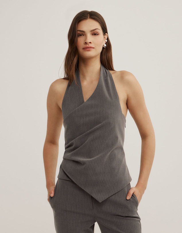 Witchery - Pinstripe Halter Top