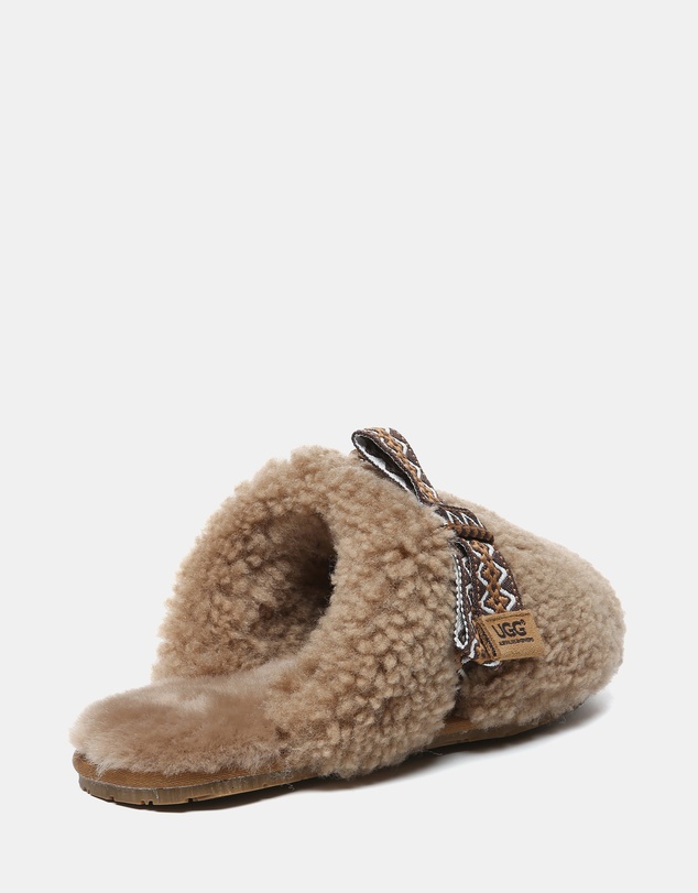 EVERAU - Australian Shepherd Ugg Cecil Double Faced Sheepskin Upper House Shoes