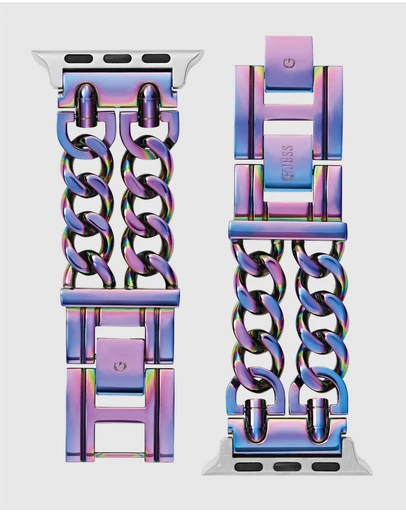 GUESS - Guess Apple Band -  Iridescent Chain 38-40mm