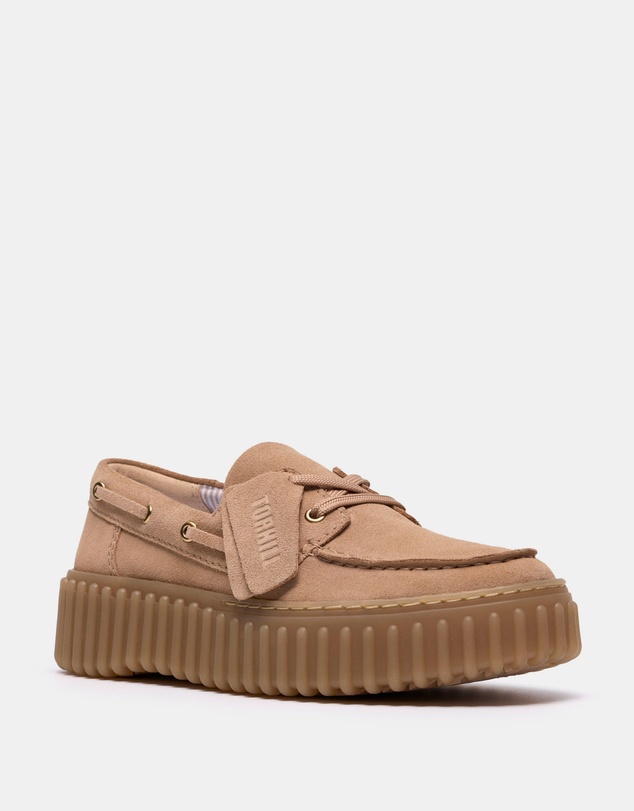 Clarks - Torhill Boat Beige