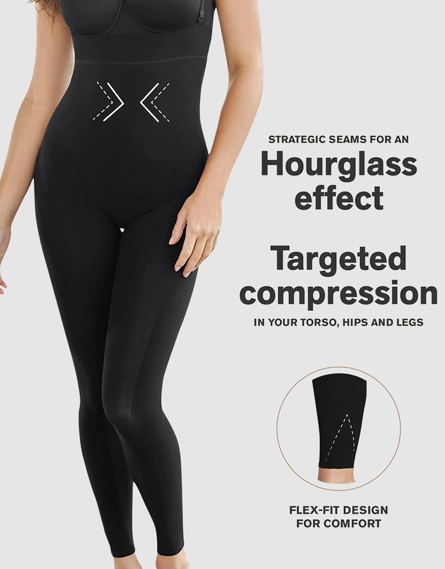 Leonisa - SmartShape Extra High Waist Butt Lift Shaping Leggings