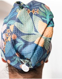 Sky Gazer - Quick Dry Hair Wrap- Twilight
