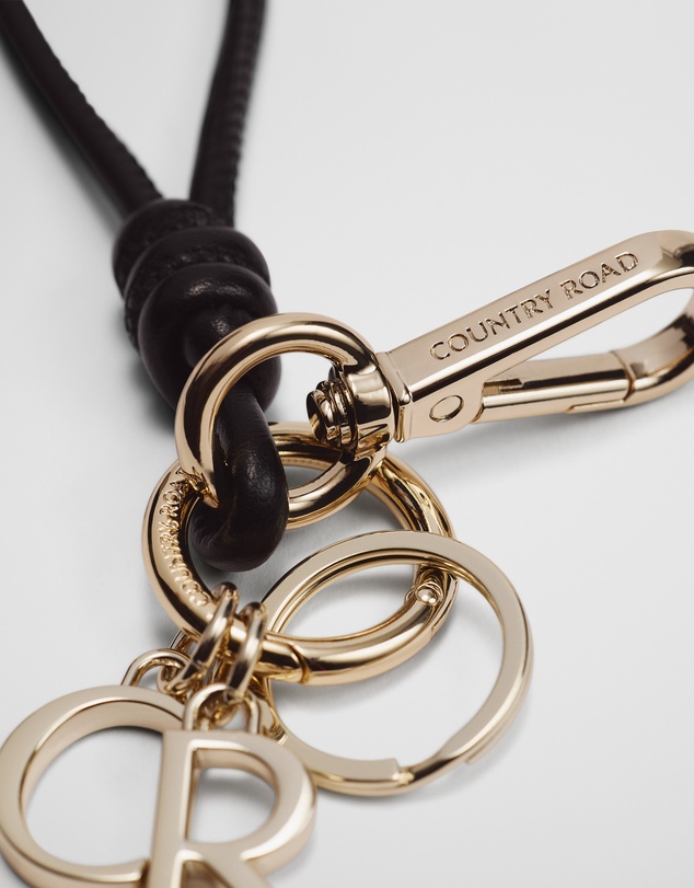 Country Road - Cr Letter Charm Keyring