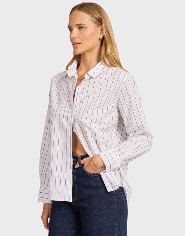 Academy Brand - Alma Stripe Poplin Shirt