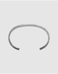 Buck Palmer - Oxidised Indo Maverick Cuff (Small)