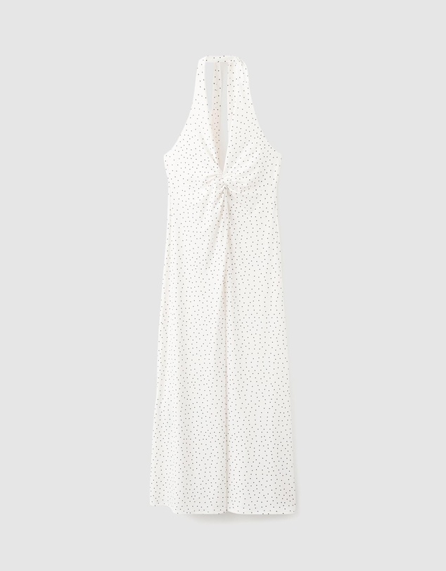 M.N.G - Draped Halter Dress