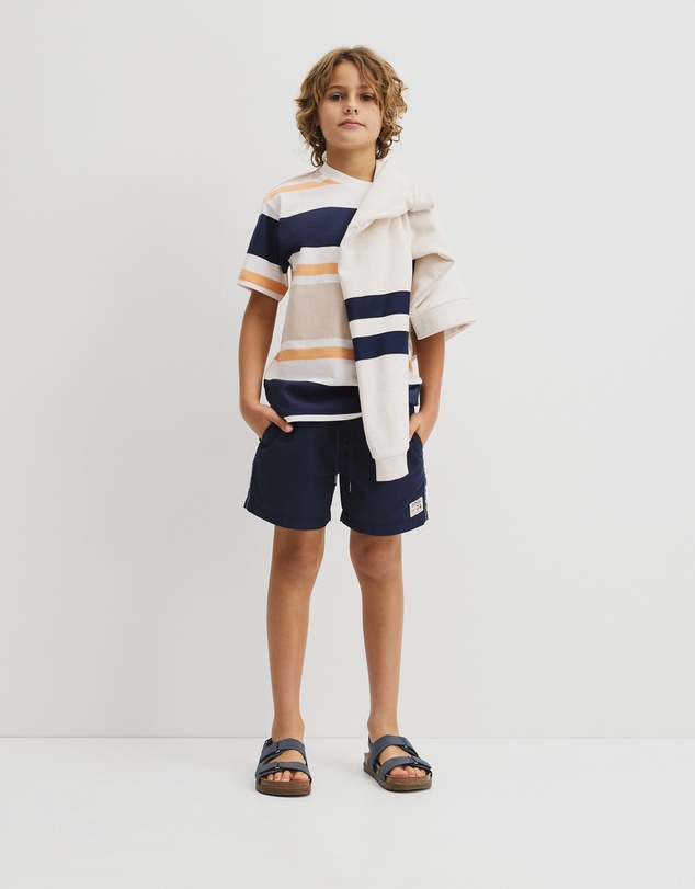 Country Road - Teen Relaxed Fit Stripe Short Sleeve T-shirt