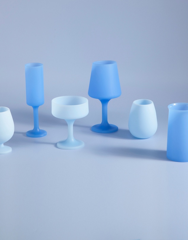 porter green - stemm | silicone unbreakable wine glasses