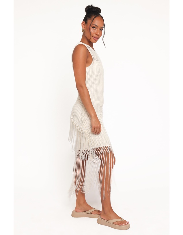 Petal & Pup - Adella Midi Dress - Natural