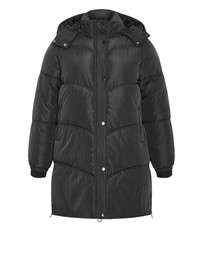 City Chic - Leah Longline Puffer Jacket
