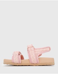 Betts - Majorca Junior Ankle Strap Footbed Sandals