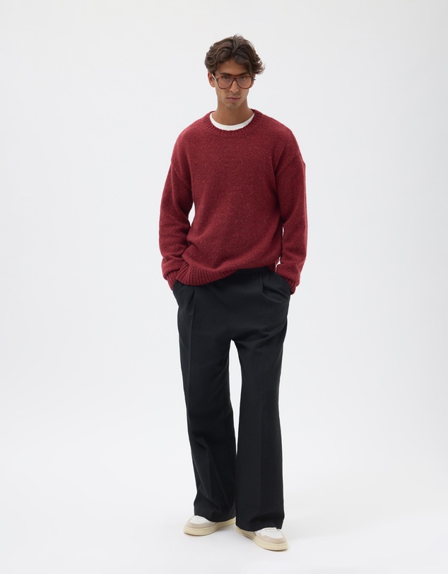 AERE - Wool Blend Relaxed Sweater