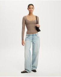 Cotton On - Hold Me LS Top