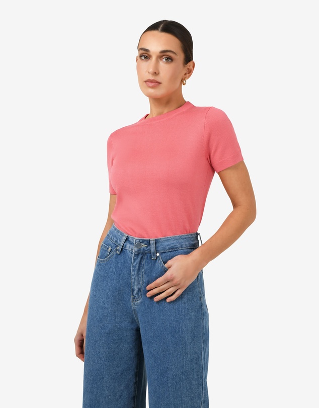 Forcast - Catherine Short Sleeve Knit