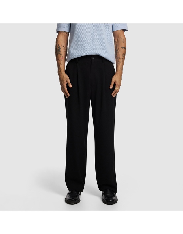yd. - Brooks Pleated Wide Chino