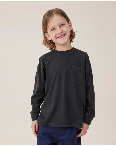 Cotton On Kids - Essentials Long Sleeve Tee