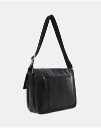 Pierre Cardin - Pierre Cardin Men's Rustic Messenger/Computer Bag
