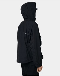 PYRA - CARGO SHELL JACKET- BLACK
