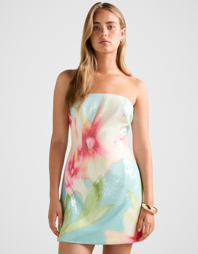 Forever New - Ria Strapless Sequin Mini Dress