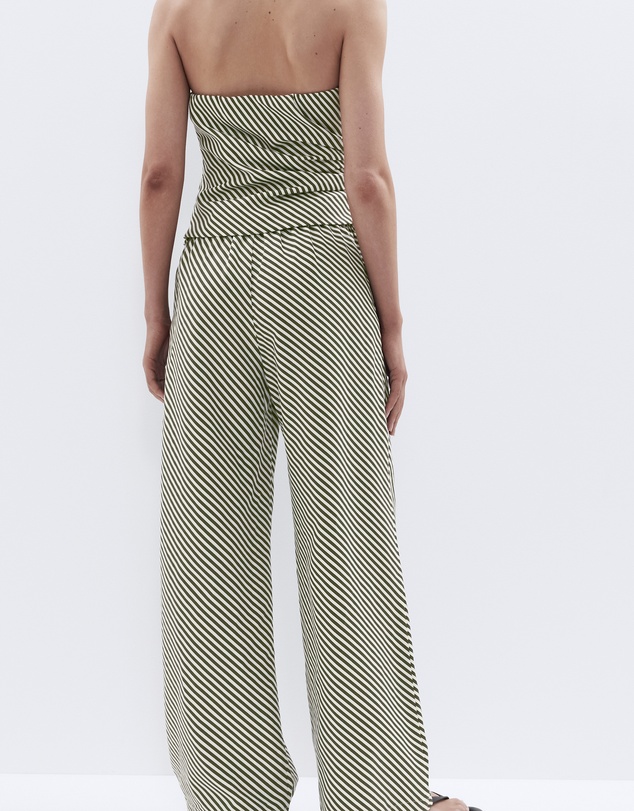 UNISON - Stripe Wide Leg Pant