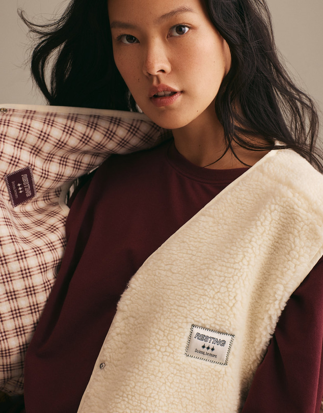 Resting - Double Brushed Flannelette Banksy Vest