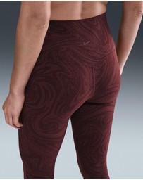 Nike - Zenvy Gentle-Support High-Waisted 7/8 Printed Leggings