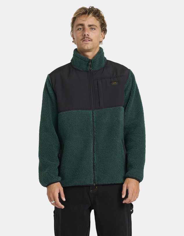 Billabong - Mens Boundary Summit Mock Neck Fleece Top