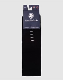 Pussyfoot - 2 Pack Compression Knee High Socks – Supportive & Anti-bacterial