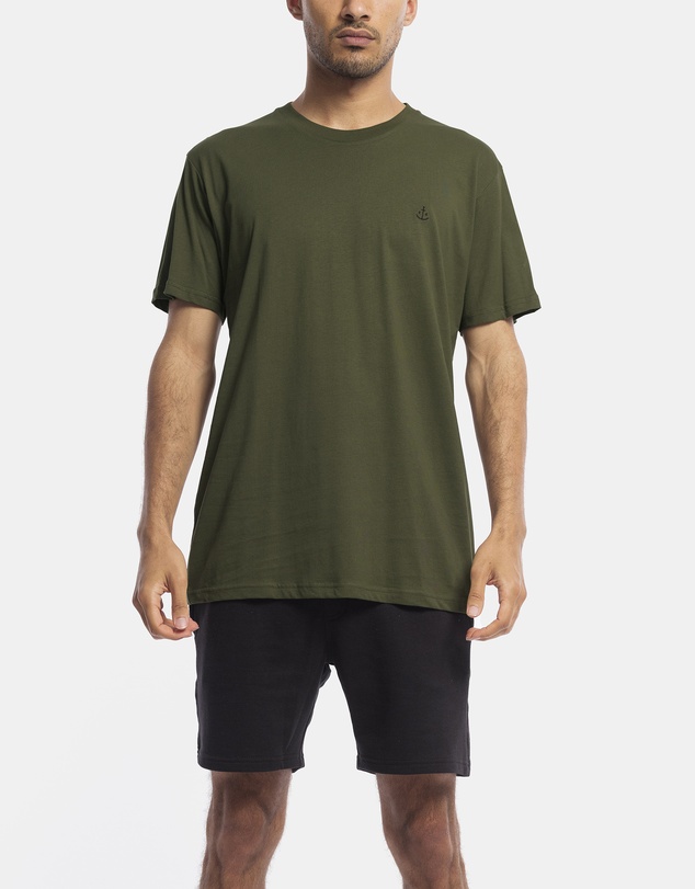 Stock & Co. - Stock & Co Anchor Embroidery Tee