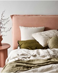 Aura Home - Emile Linen Quilt Cover