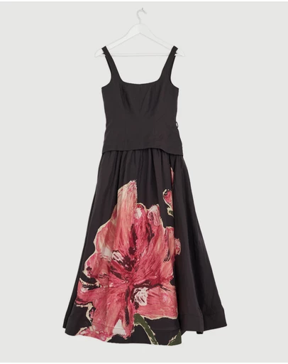 Revibe - Repaired Acler Actonhill Maxi Dress - AU 10