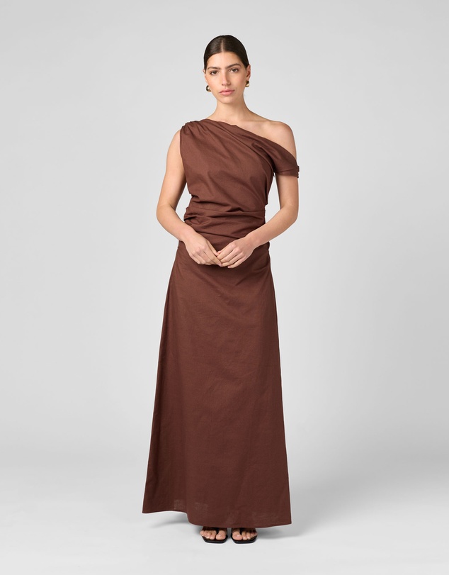 MVN - One Shoulder Maxi Dress