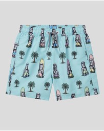 Boardies - Boardies Island Elders Kids Swim Shorts