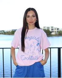Vacancy Co - Cowgirls & Cocktails Tee