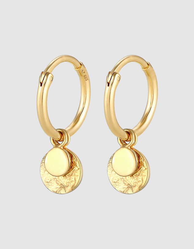 Elli Jewelry - Vintage Drop Earrings in Gold-Plated 925 Silver
