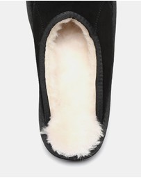 EVERAU - Australian Shepherd Ugg Bred Slipper Cow Suede Upper House Shoes