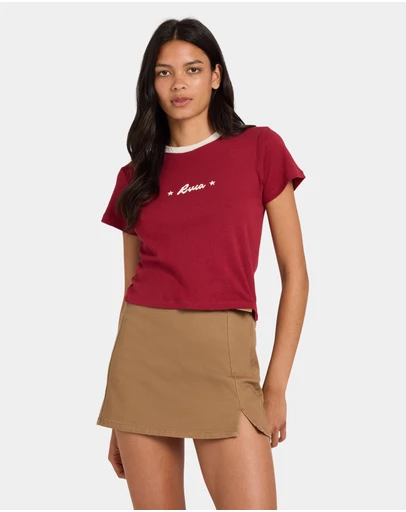 RVCA - Womens Lone Ranger 411 T-Shirt