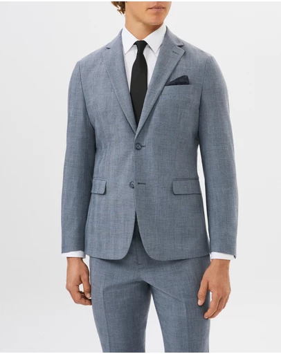 Van Heusen - Wool Blend Check Suit Jacket