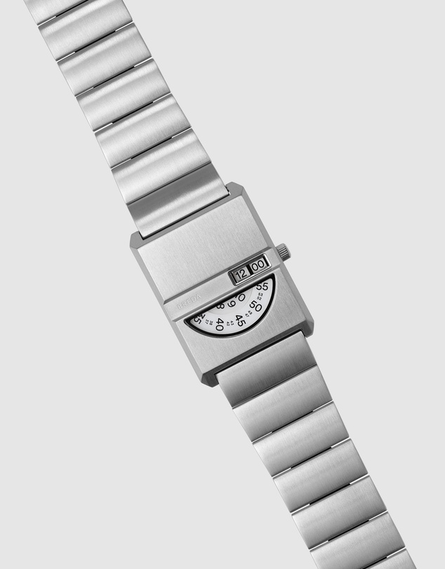 Breda - Pulse Tandem Metal Bracelet Watch, 26MM