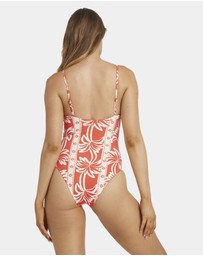 Billabong - Womens Row Of Palms Bella One Piece Swimsuit