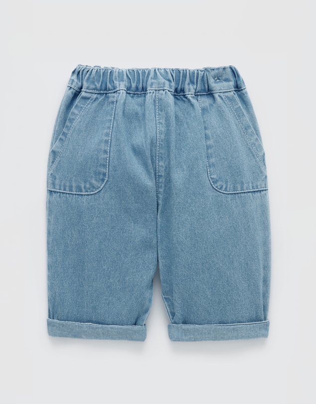 Purebaby - Chambray Pants-Kids-Babies