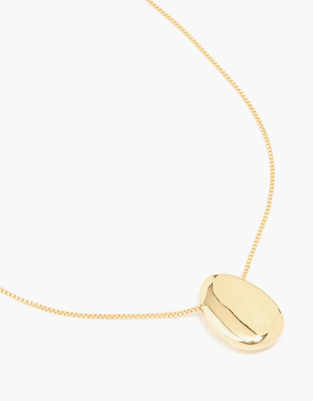 Lovisa - Gold Plated Pebble Long Toggle Necklace
