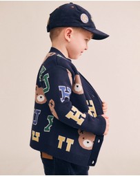 Huxbaby - Varsity Letter Hux Cardigan - Babies-Kids