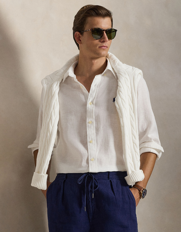 Polo Ralph Lauren - Custom Fit Linen Shirt