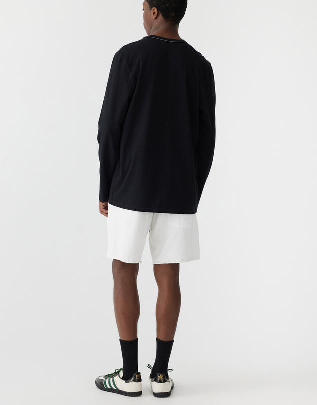 Bassike - Raw Double Jersey Short