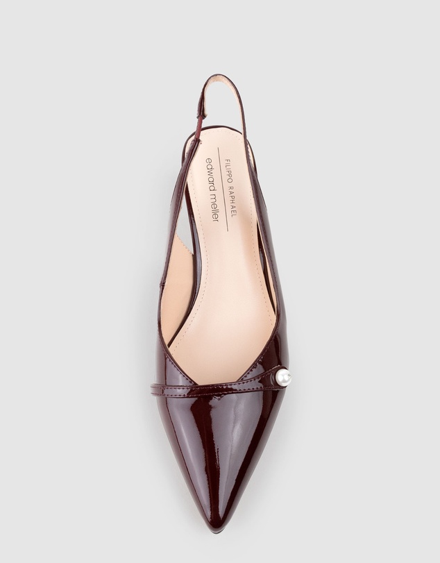 Edward Meller - DIVINE55 Slingback Pump with Pearl