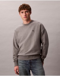 Calvin Klein Jeans - Premium Terry Relaxed Sweatshirt