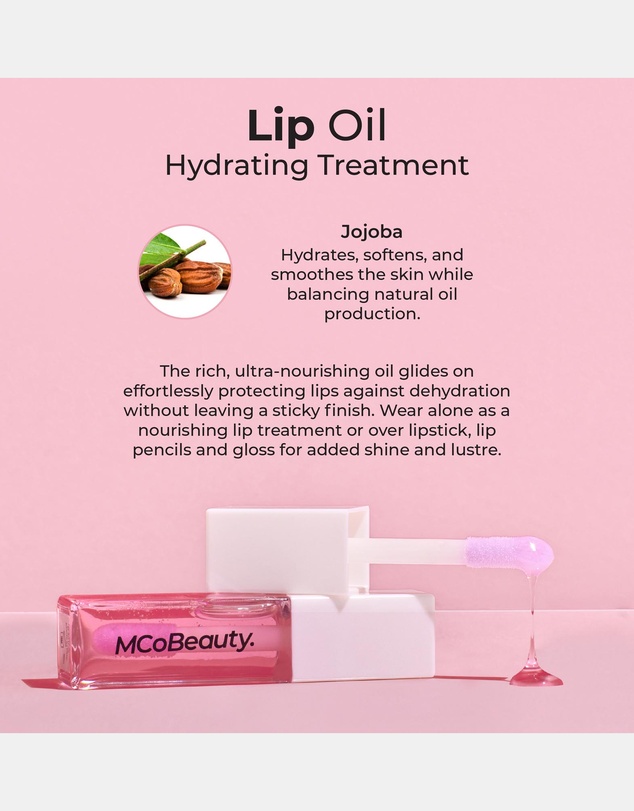 MCoBeauty - Lip Oil Hydrating Treatment - Sheer Rose