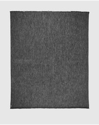 St Albans - Alpaca Throw Blanket Pepper