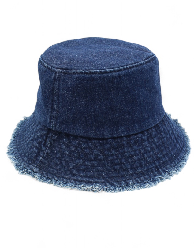 Morgan & Taylor - Jana Denim Bucket Hat in Indigo Blue